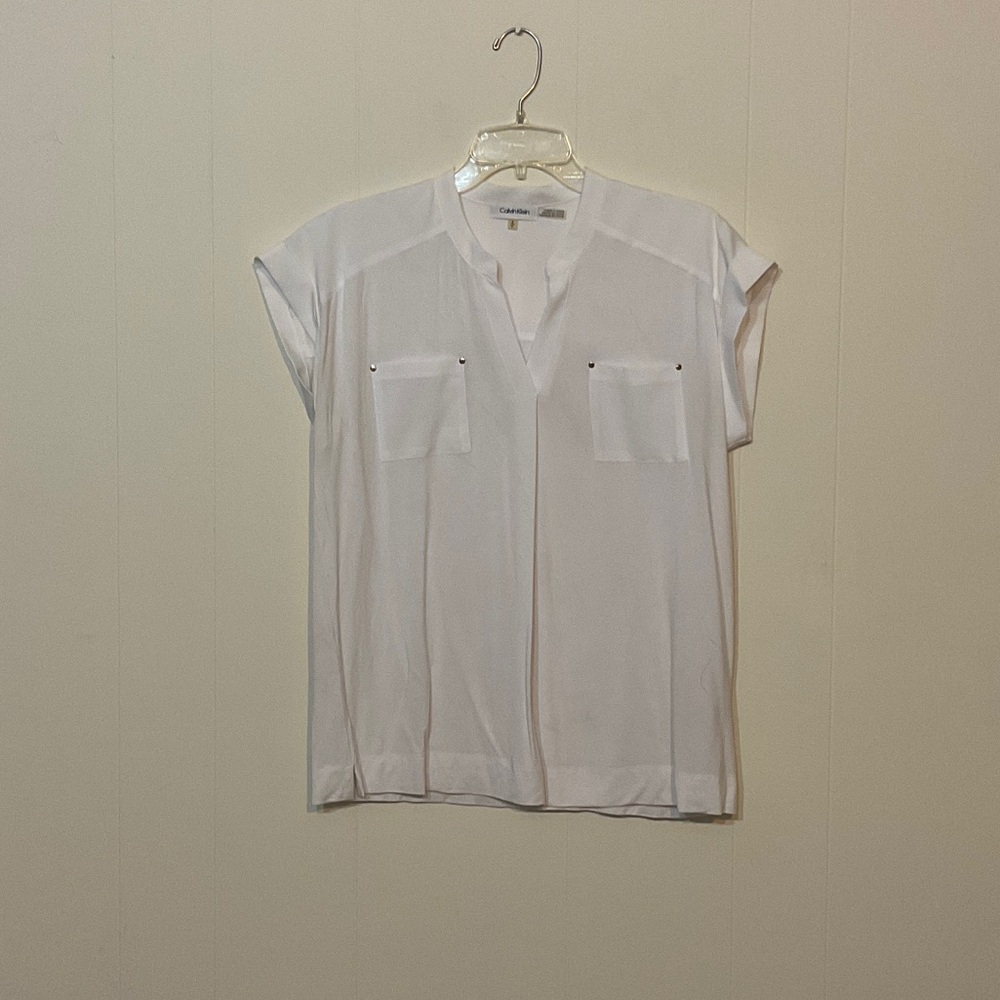 Calvin Klein White Blouse